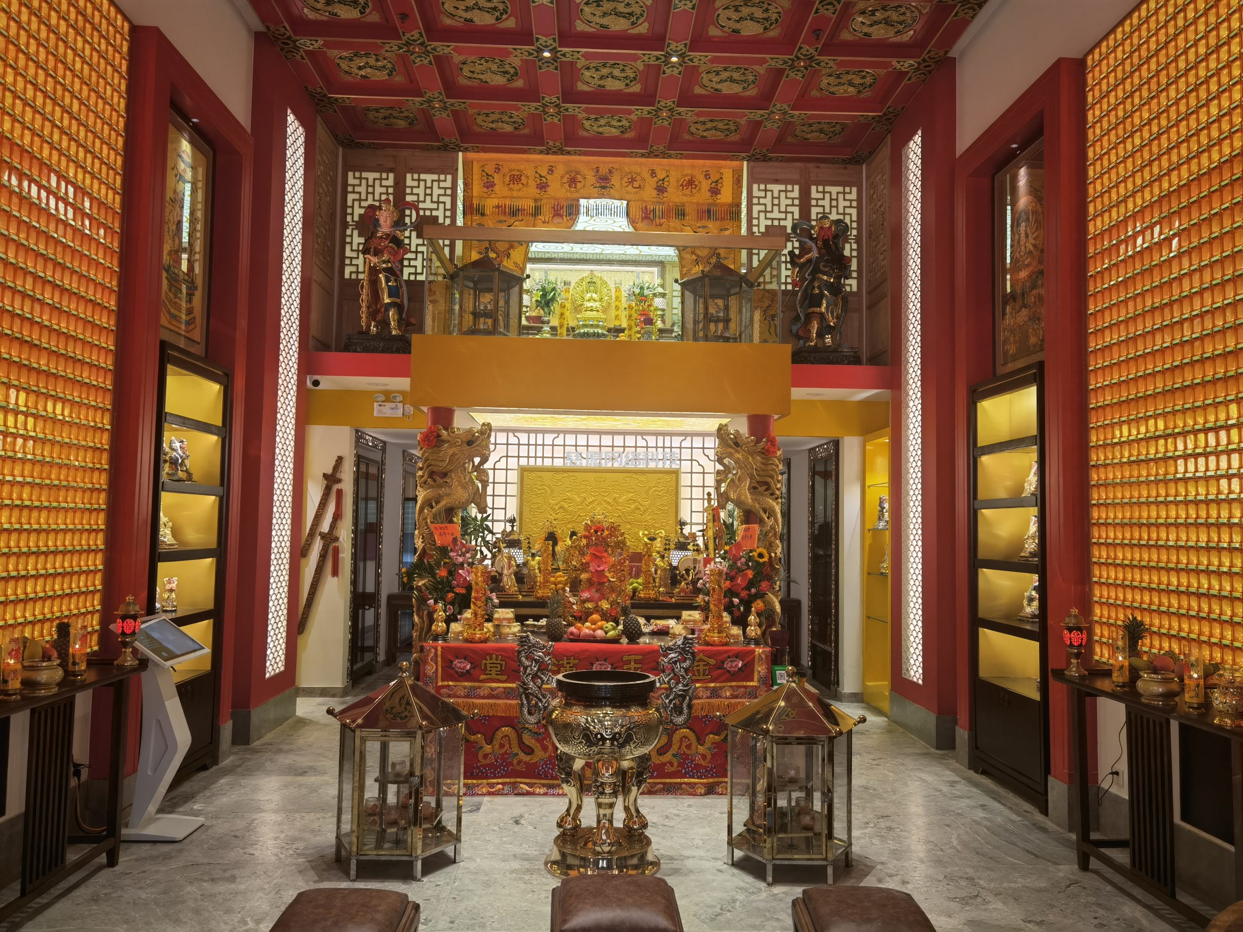 財(cái)神殿萬佛墻|上下兩層僅100平，萬神駐蹕，氣勢(shì)恢宏！